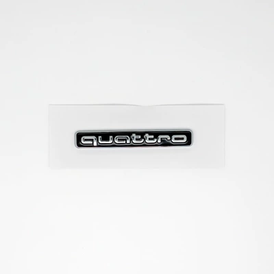 Car logo Displacement Mark A5A6L Four-Wheel - quattro-silver