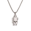 Multilayer fashionable space astronaut hip-hop style, necklace, trend pendant, sweater