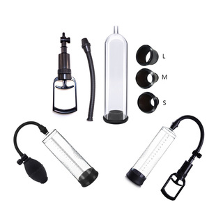 Men's supplies tie rod increase device negative pressure suction ball suction aircraft cup penis stretch training device adult sex products