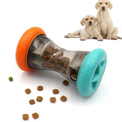 国境を越えた人気の猫と犬のペットフードディスペンサー、教育用退屈解消ベル、ローリング耐噛み自動給餌器、ペット用おもちゃ