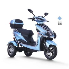 电动三轮车家用踏板车家用代步稳定不倒翁战神长续航防溜坡