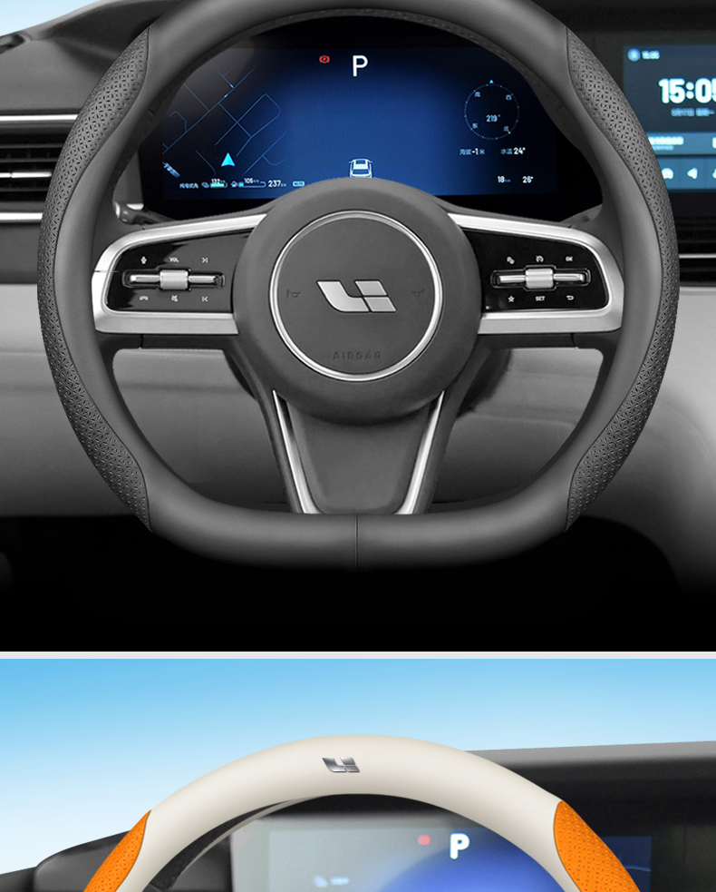 Ideal ONE steering wheel cover new energy ideal L7L8 L9 suede car handle cover women