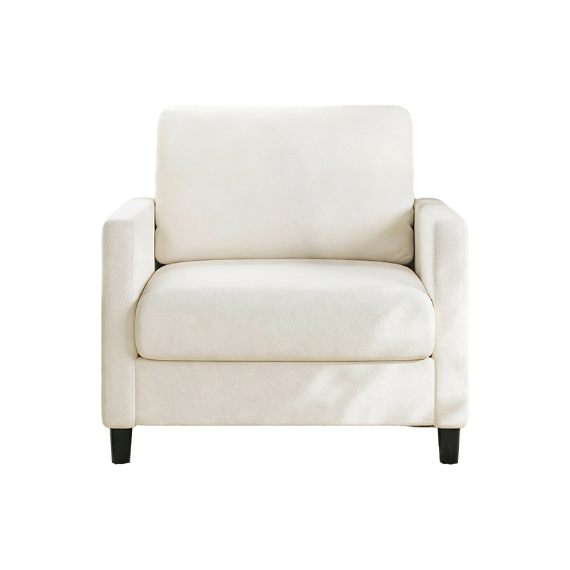 Transfronterizos de venta caliente sofá semicompresible desmontaje y envío pequeño tipo de casa una sola silla sofá perezoso dormitorio silla de lectura