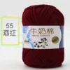 55 wine red