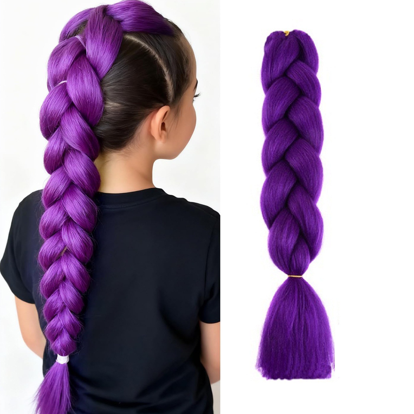 Purple one pack (24inch60cm100g)