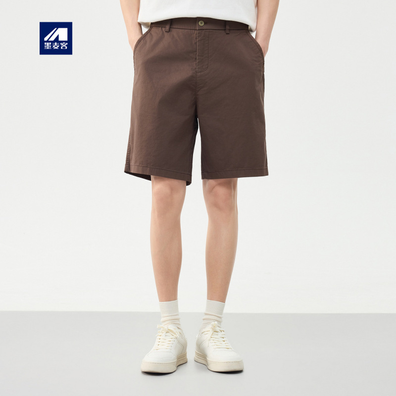 Momax Men's High-Quality Commuter Straight Shorts Men's Summer 2026 New Semi-Elastic Men's Shorts 91650 Momax Men's High-Quality Commuter Straight Shorts Men's Summer 2026 New Semi-Elastic Men's Shorts 91650