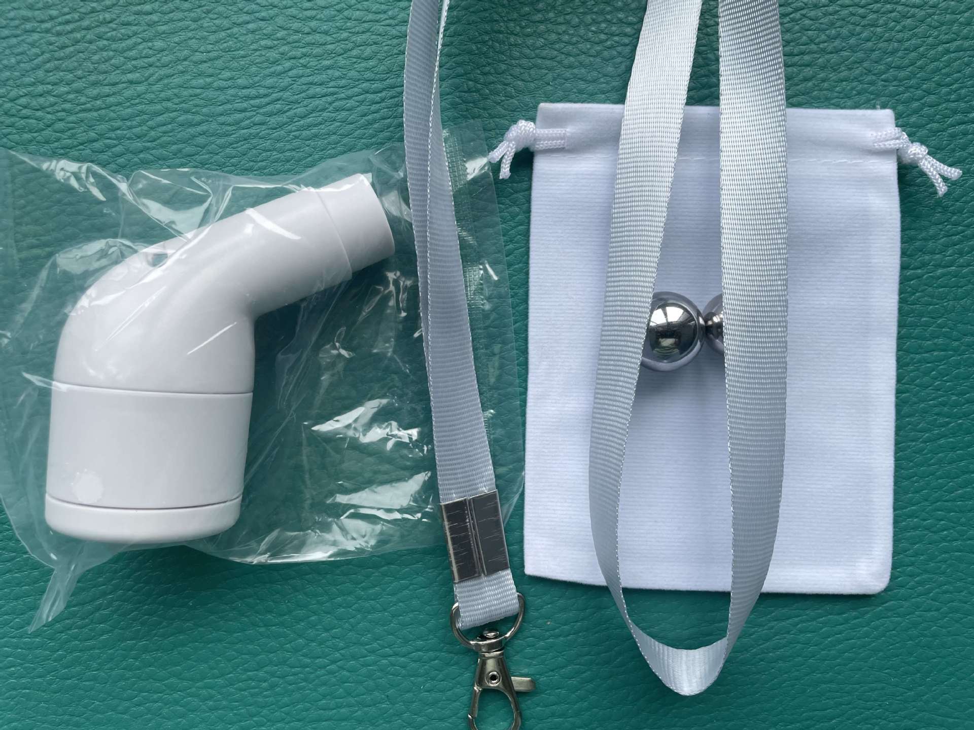 Amazon equipo de entrenamiento de respiración profunda transfronteriza boquilla pulmonar flauta pulmonar instrumento de tres bolas de doble propósito entrenador de capacidad pulmonar