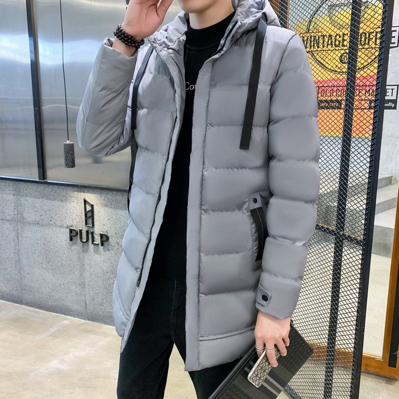 Transfronterizo 5XL - 8X chaqueta de algodón de pluma para hombres otoño y invierno grueso chaqueta de algodón cálida para hombres suelta chaqueta de algodón a prueba de frío chaqueta de tamaño extra