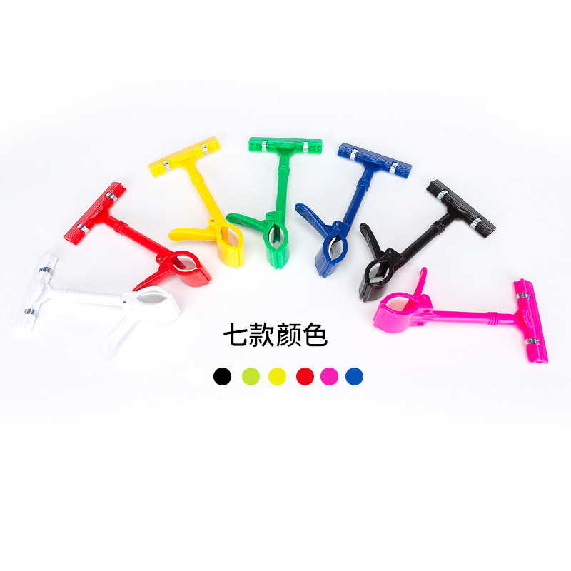 彩色POP广告夹子展示架特价牌标价牌广告牌促销牌拇指夹爆炸贴夹