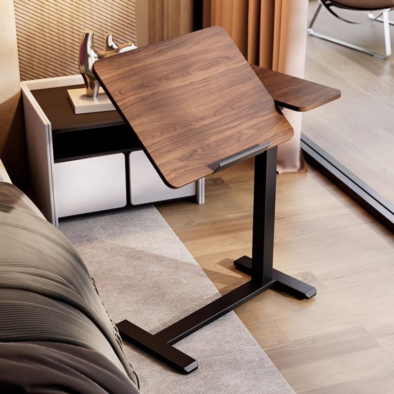 Pneumatic adjustable bedside table, movable computer table, adjustable computer table for girls' bedrooms and dormitories Pneumatic adjustable bedside table, movable computer table, adjustable computer table for girls' bedrooms and dormitories
