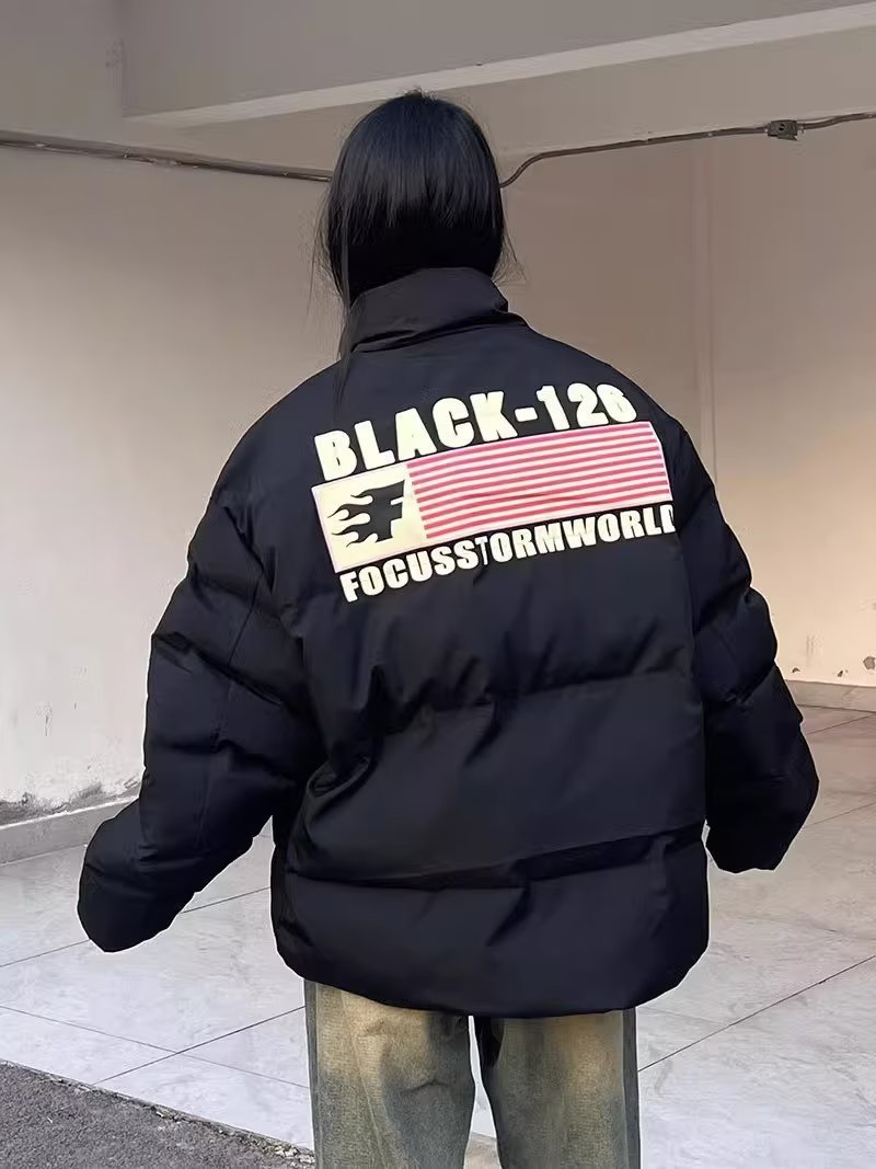 Miesten vaatteet Billionaire Boys BUFU National Fashion Retro Letter Bread Cotton Jacket Miesten talvi pariskunnalle High Street -puuvillatakki_voghion.com