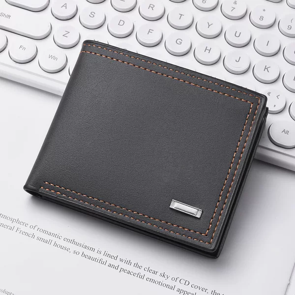 70% off Men's Wallet, Light Luxury, High-End, Multifunctional, Suitable for Teenagers and College Students, with Multiple Card Slots, Soft and Short Style