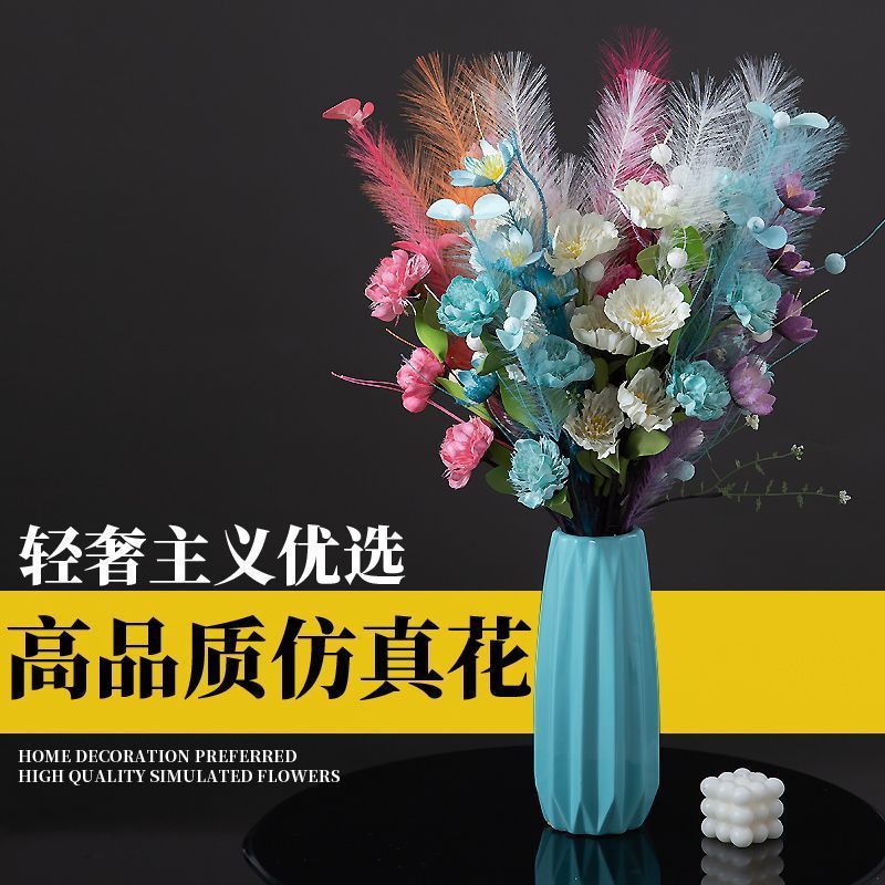 フレンチチューリップひまわり造花保湿造花装飾写真小道具手持ち花|undefined