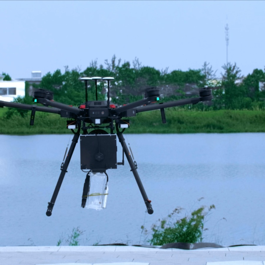 Transporte UAV suministros suministro de larga resistencia de grado industrial UAV de soporte de peso