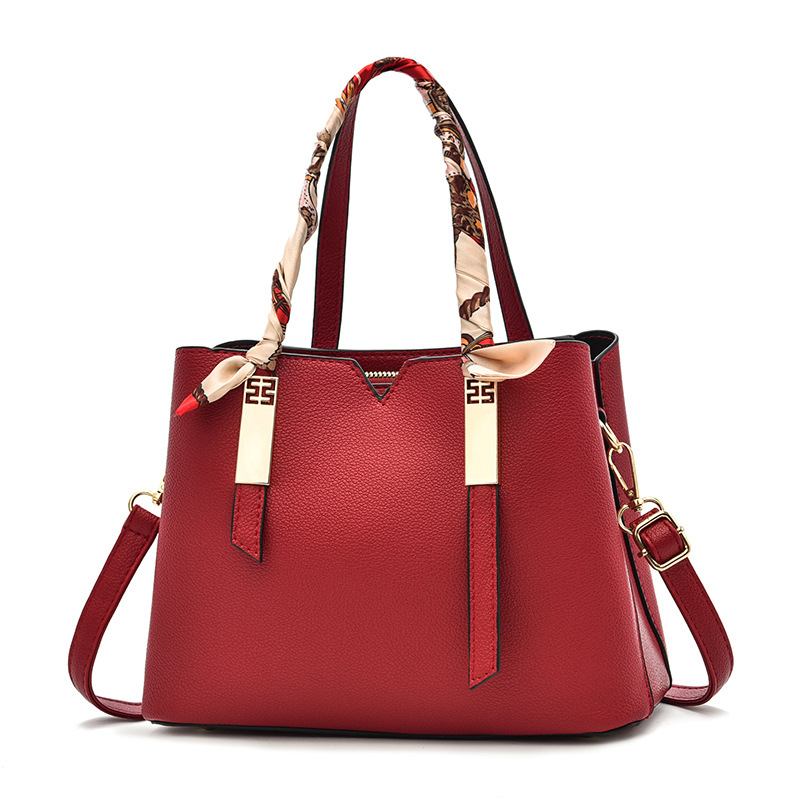 【 】 Handtasche 2024 Neue modische Damen mittleren Alters Korean Edition Schal Mama Tasche Einzel-Schulter Crossbody_voghion.com