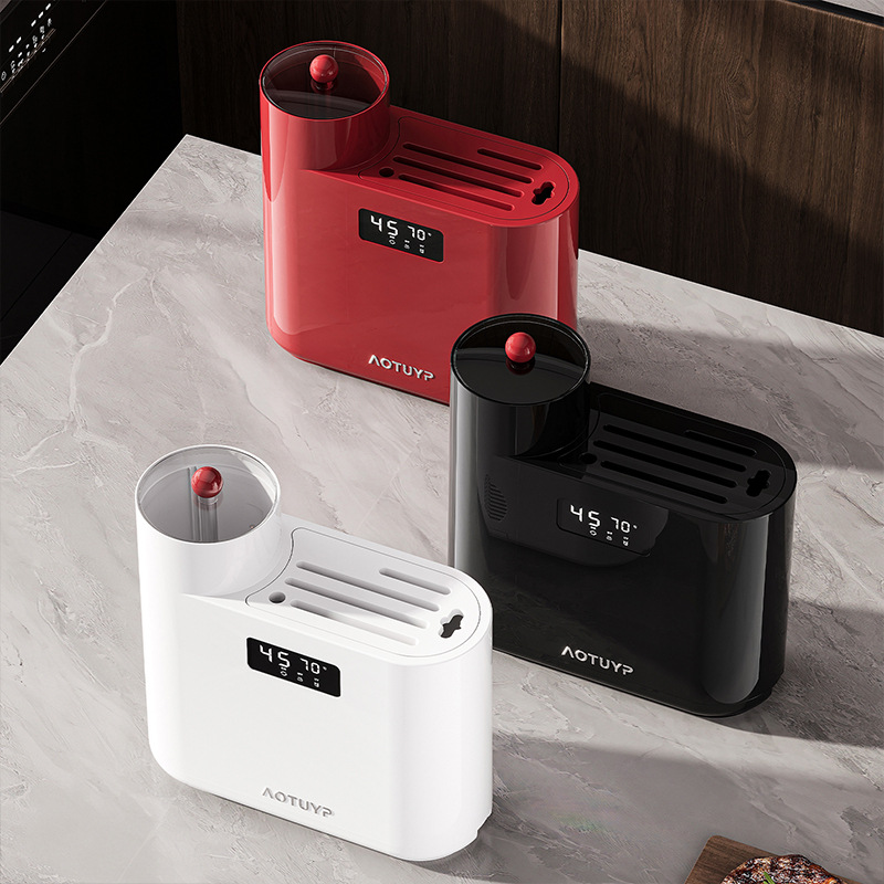 Estante de almacenamiento de herramientas de cocina multifuncional de escritorio doméstico de escritorio de palillos jaula de almacenamiento de almacenamiento esterilización y secado soporte de cuchillos