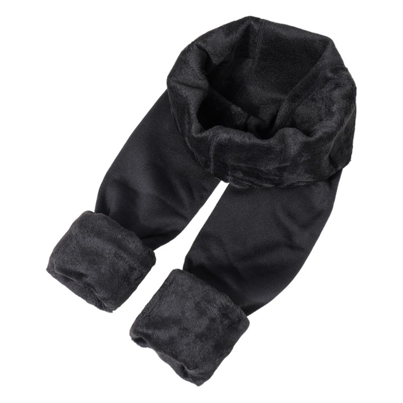 Leggings negros más terciopelo para mujer otoño e invierno medias negras para mujer