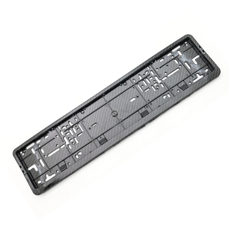塑料 European Carbon Fiber License Plate Frame EU Plastic Frame (License plate holder/license plate holder) - xc-w040-carbon-fiber