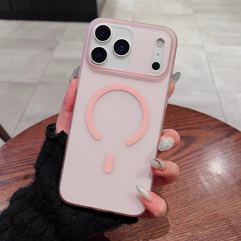 适用iPhone17ProMax手机壳轻薄PC磨砂磁吸苹果17防摔保护套硬壳|undefined