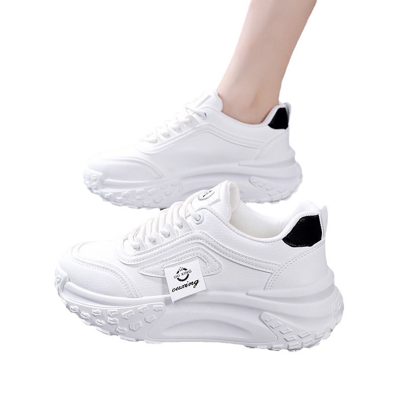 Zapatos pop-up primavera de la mujer 2024 nuevos zapatos deportivos casuales de otoño zapatos de carreras de estudiantes