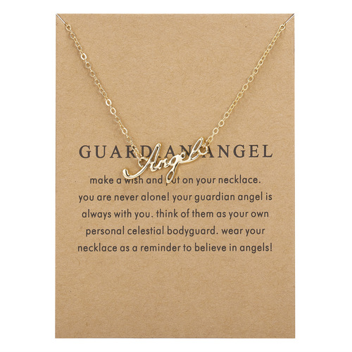 AliExpress New Paper Card Necklace Fashion Versatile Moon Star Tassel Adjustable Yellow Card Paper Card Necklace Women