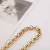 Gold and Silver BL Chain Round Cross Jewelry Chain DIY accessory chain peripheral accessories NK chain O -chain ROLO chain