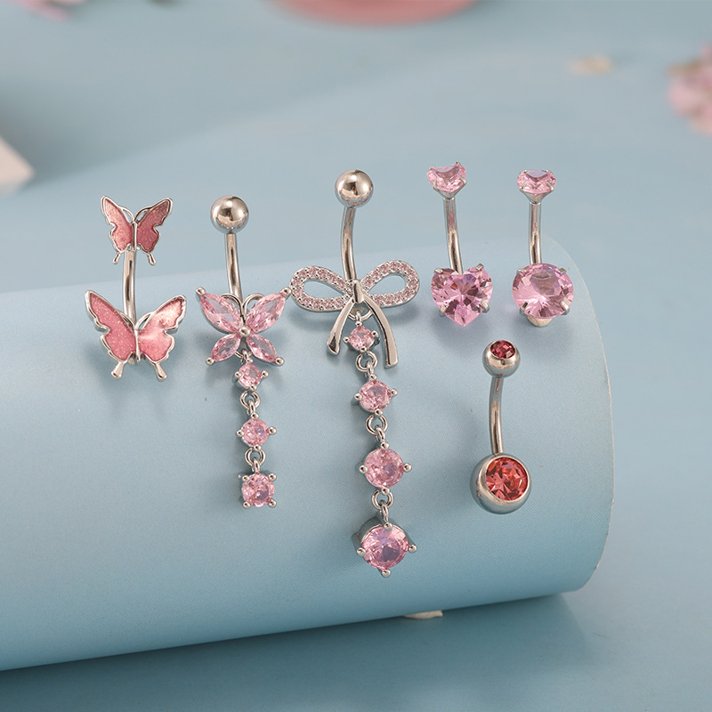 Labret piercing jewelry detail image