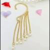 Single gold pearl