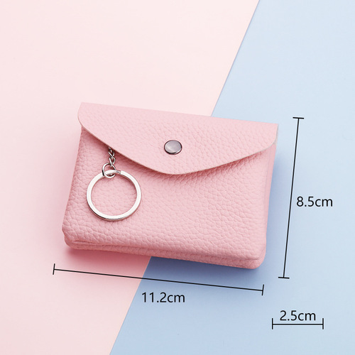 Simple Women's Coin Purse Wholesale Coin Bag Girls Small Purse Women's Key Bag Mini Zipper Coin Bag