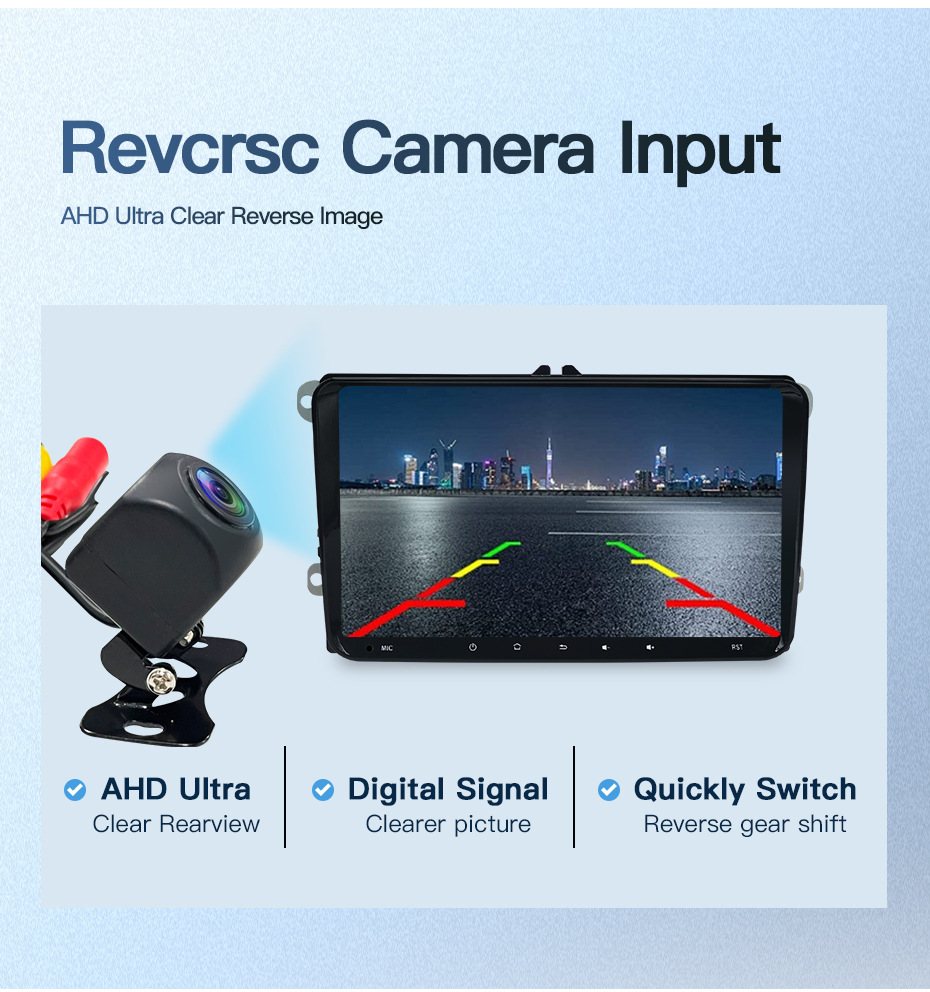 Suitable for Volkswagen Beetle, Sharan, Amarok, Multivan T5 Car Central Control Screen Navigation and Reversing Images