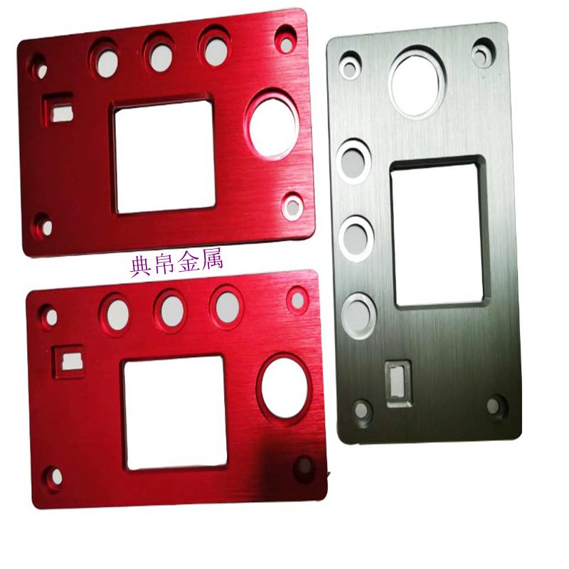 供应5052氧化铝板加工CNC精雕 激光切割 铝板喷砂拉丝高光折弯加