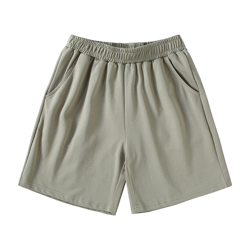 2026 Summer 240g FOG Color Quick-drying Cotton Shorts Loose American Simple Street Tide Brand Casual Five-point Pants_viptrois.com