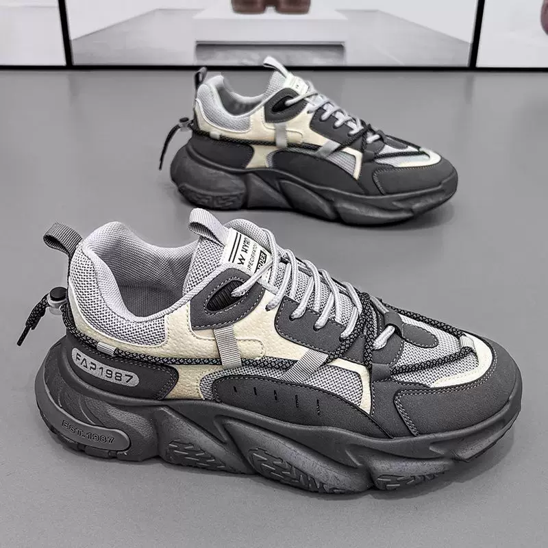 Breathable trend universal sports shoes, casual footwear platform, for running