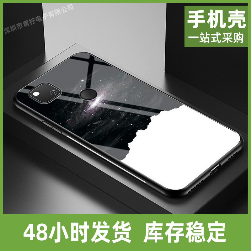 For Google Pixel 4A Star Stained Glass Phone Case Google Pixel3a 2XL Drop-Resistant Case