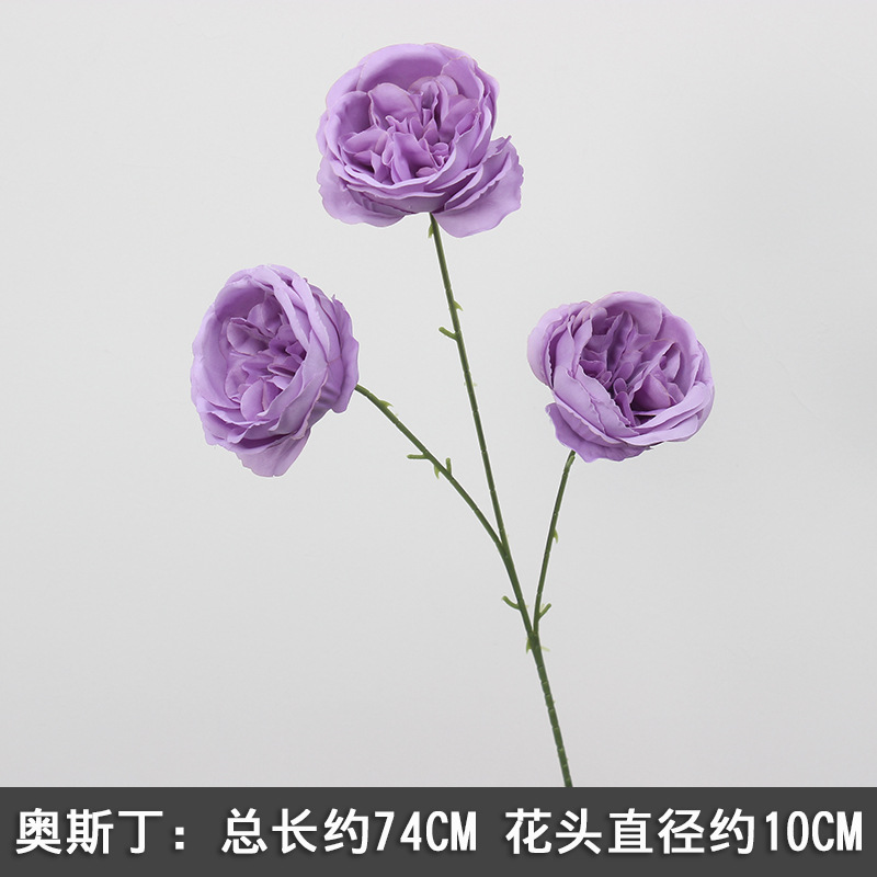 10 ramas floral púrpura imitación floral floral arco floral decoración floral falsa vino floral decoración de boda roja