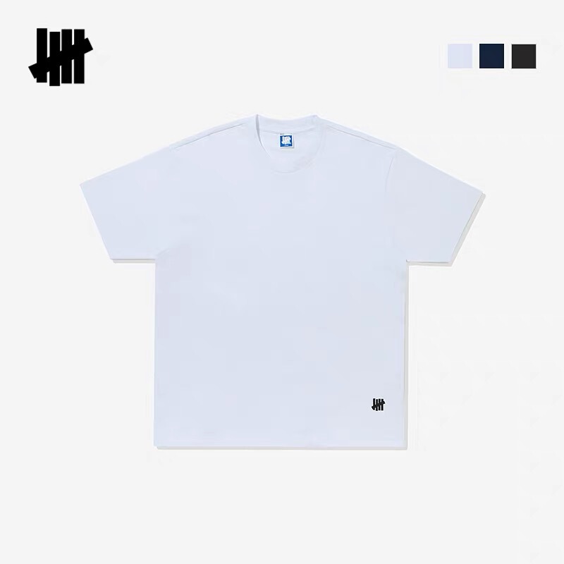 Foreign Trade Cross-Border Undefeated Five-Stripe Summer Classic Three-Piece Set Round Neck Pure Cotton Short-Sleeve T-Shirt Foreign Trade Cross-Border Undefeated Five-Stripe Summer Classic Three-Piece Set Round Neck Pure Cotton Short-Sleeve T-Shirt