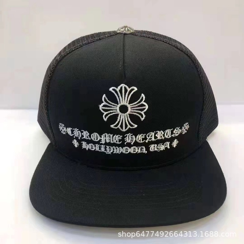 クロスボーダー流行ブランド外国貿易クロームハーツアメリカンファッションブランド新しいカップル夏の日よけ帽子在庫あり|undefined