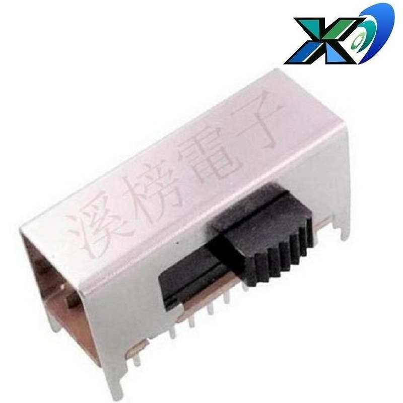 4段拨动开关侧拨4组  四档拨动开关四位4P4T  4位滑动开关卧式4路