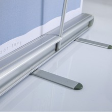 广告展示器材易拉宝全铝合金rollup婚礼海报出口易拉宝展示架