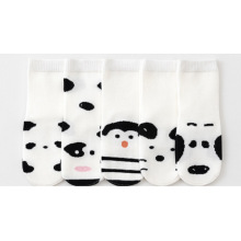 2025卡通兔子动物儿童袜子纯色小童无骨宝宝韩国范男婴儿中筒