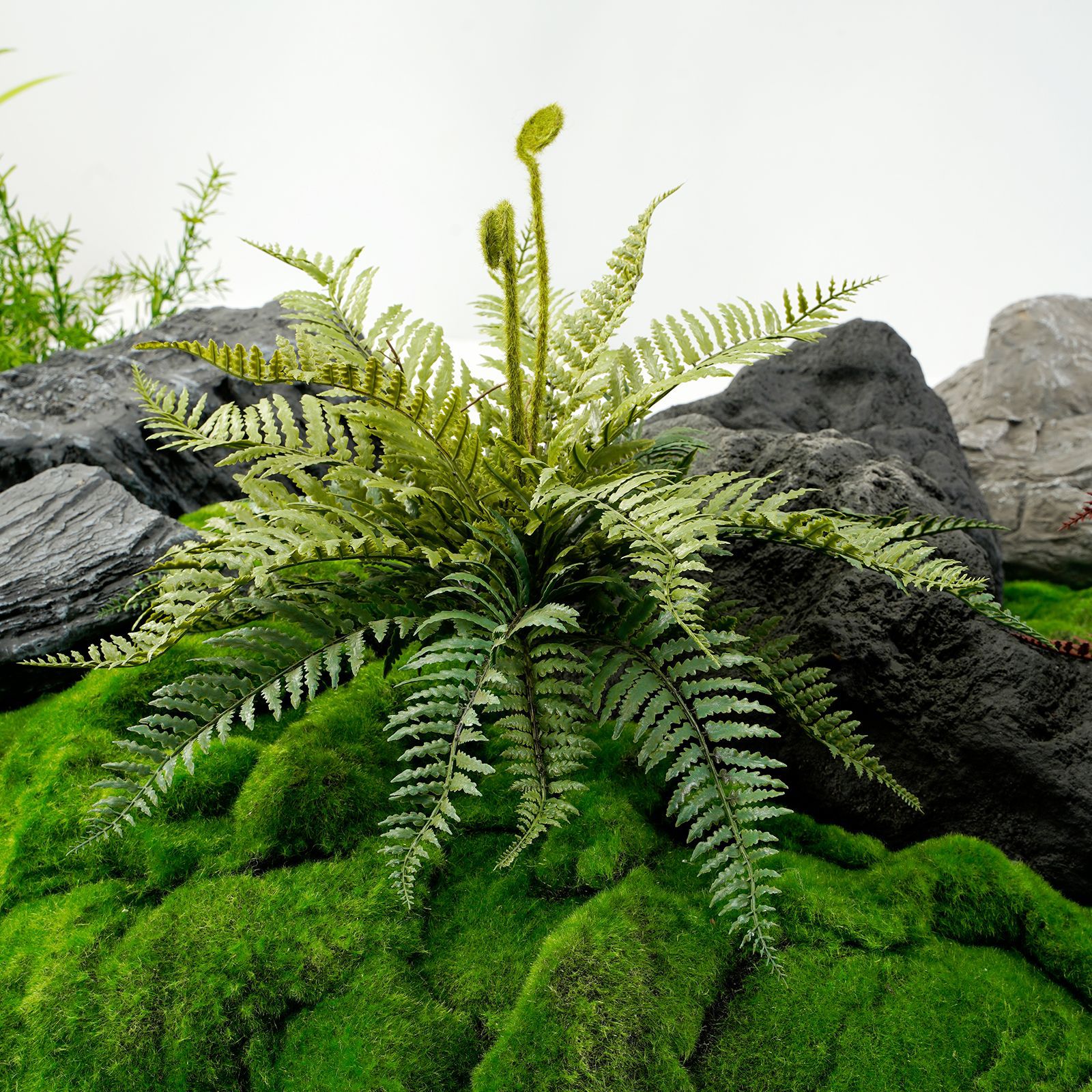 Simulated green plants