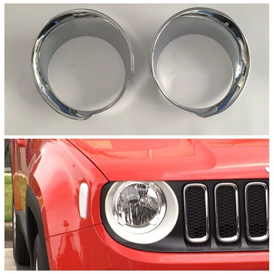 Şüşə kənarı xromları/moldingləri — Mirror Decoration - electroplating-headlight-covermatte-on-the-inside2y