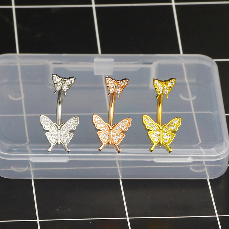 Pointed titanium steel lip stud product view