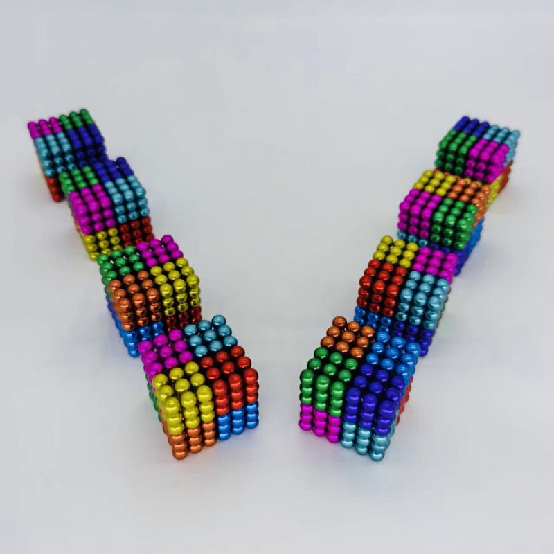 Powerful Factory Wholesale Bucky Balls Magnetic Beads in Multiple Colors, Educational Assembly Desktop Stress-Relief Magnetic Ball Toys