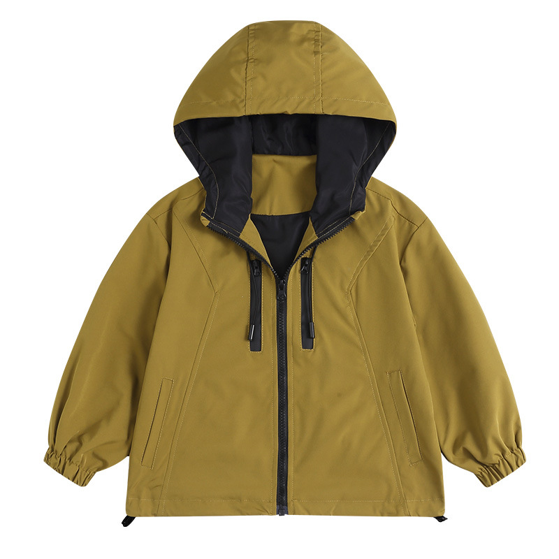 Ropa de niños chaqueta de asalto para niños chaqueta de primavera y otoño 2024 nueva chaqueta de niños para niños y niñas al aire libre