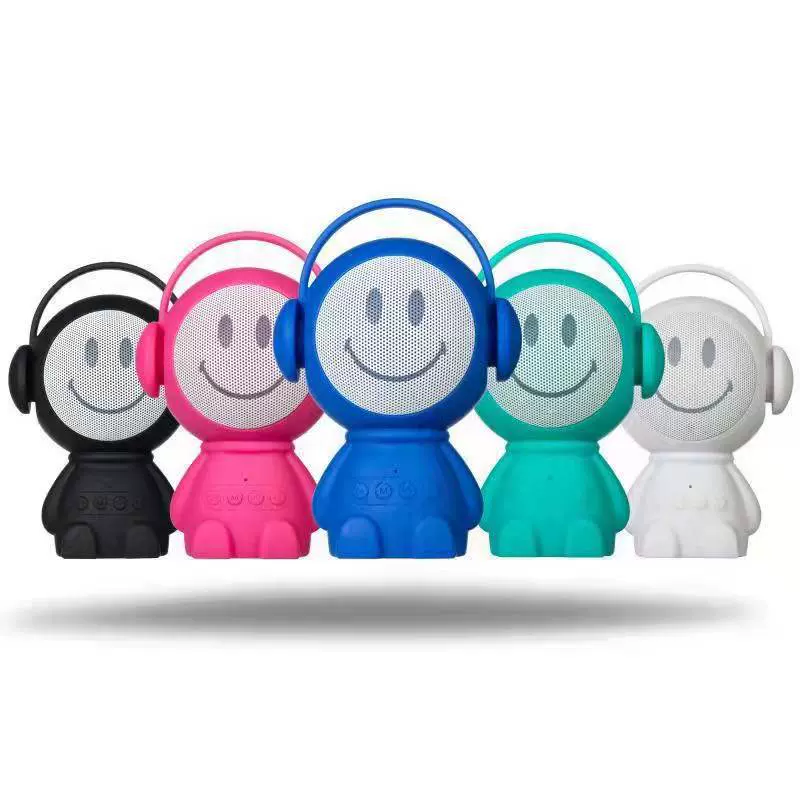 Q19公仔卡通大白蓝牙无线音箱迷你插卡音响礼品logo立体声