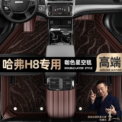 Ayaqaltılar (Kovriklər) — pads are suitable for Haval - curry-color-leather-curry-color-star-blanket-double-layer