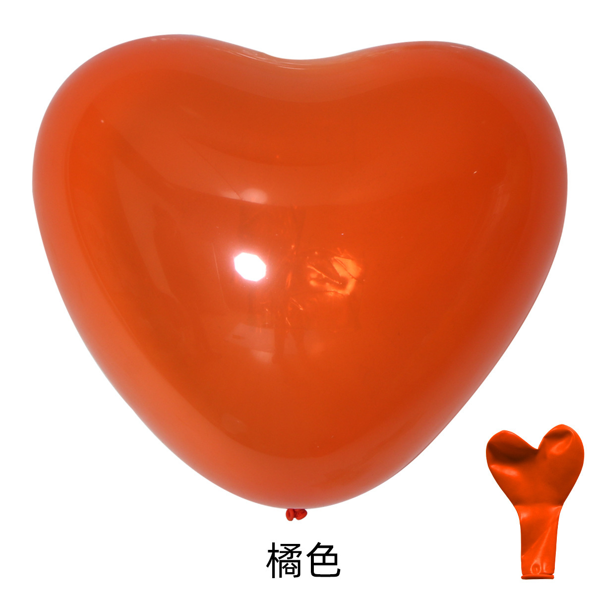 Venta al por mayor de 10 pulgadas 2,2G globo en forma de corazón macaron globo de la boda engrosada látex fiesta de cumpleaños traje de globo