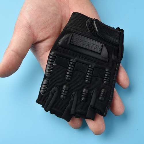 Wholesale Kids Gaming Skates with Half Finger Balance Bike Outdoor Running Anti-Slip Durable Breathable Gloves