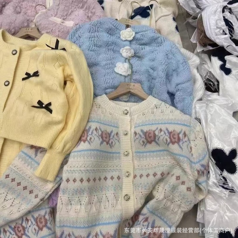 工厂一手货源女装秋季套头毛衣批发便宜外套服装地摊针织衫|undefined